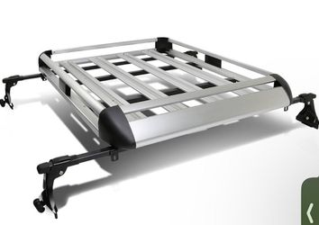 CARGO ROOF RACK CROSS BAR+CARRIER BASKET 50" X 38"