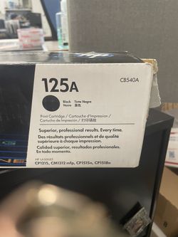 HP125A Black Standard Yield Toner Cartridge