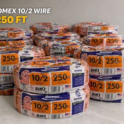 Romex 10/2 Wire 250ft  Cable Romex 10/2 romex wire, electrical wire, copper wire, nm-b wire, house wire, building wire, residential wire,