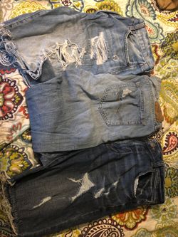 American eagle shorts and jean