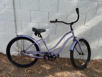 Phat cycles black cherry women's beach cruiser