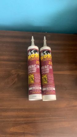 2 tubes HVAC/R silicone sealant