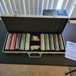 Poker Chip Set, Texas Hold'em
