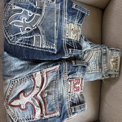 Rock revivals men jeans
