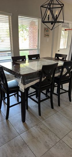 Dining table set 7 pc