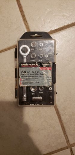 Ratchet set. Used 5 bucks