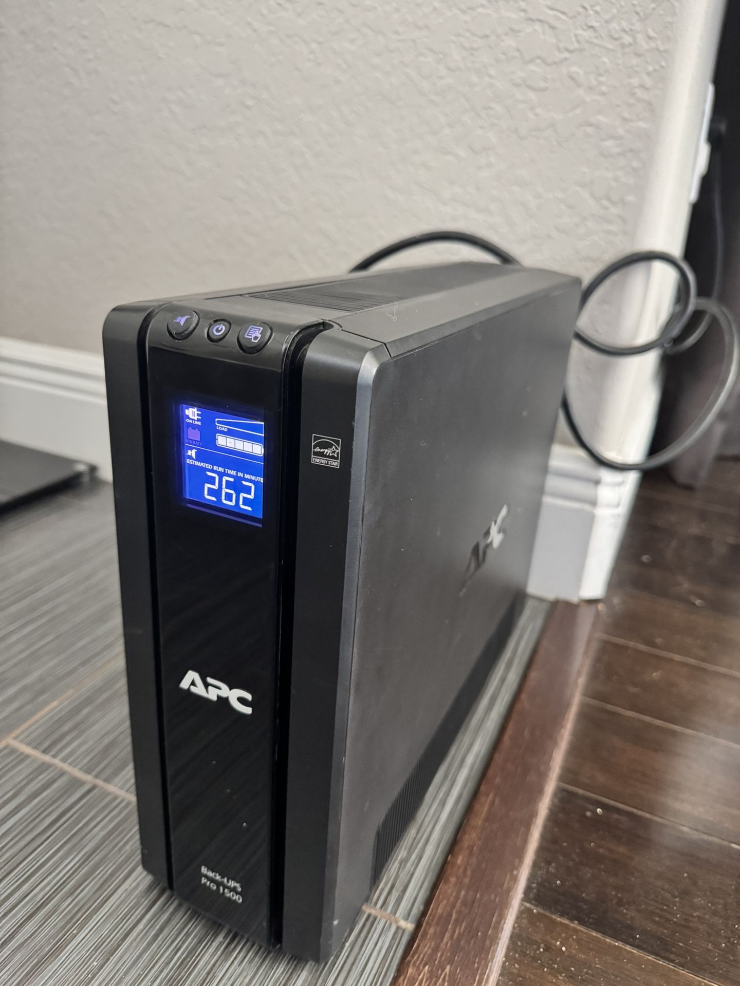APC UPS 1500VA Battery Backup Surge Protector, BR1500G
