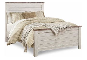 Ashley full-size bed, chest and bed stand
