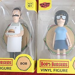 Bob's Burgers Vinyl Figures - Tina and Bob