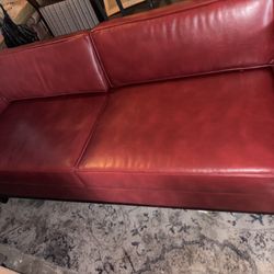 Small Red Couch