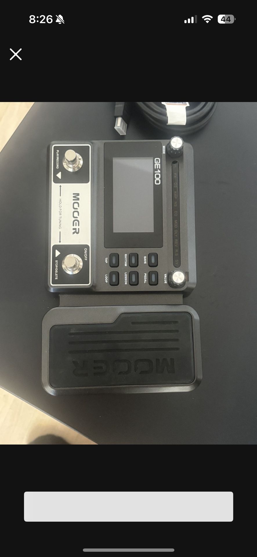 Mooer GE100 Multi-Effects Processor