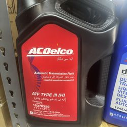 Acdelco Dexron 3 Transmission Fluid