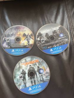 3 used ps4 games