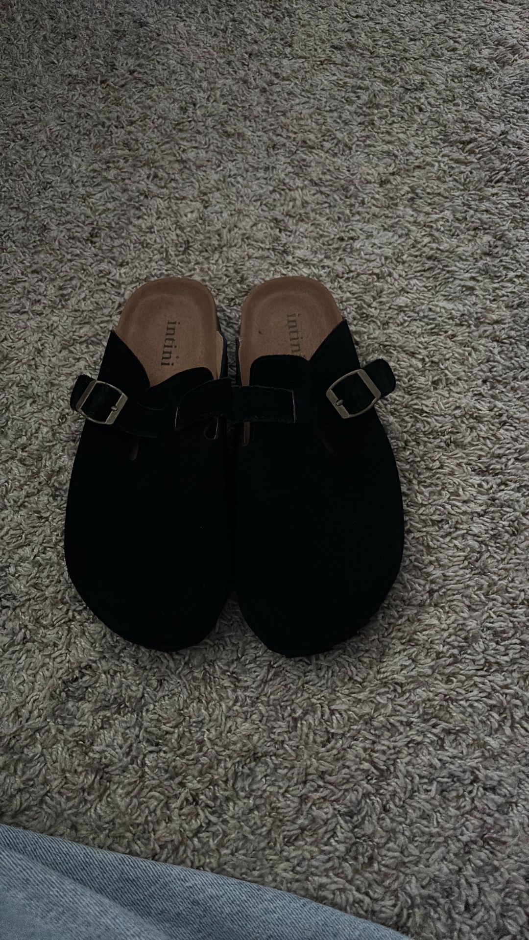 Black clogs