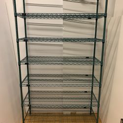 Garage Storage Shelves Liquidation Sale! Green Epoxy Metro Style Racks - Bayside, NY Shelving