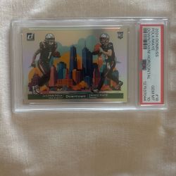 2024 Donruss Downtown Drake Maye Psa10