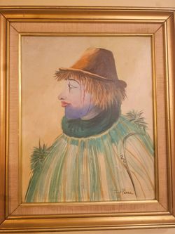 Clown painting  by perez