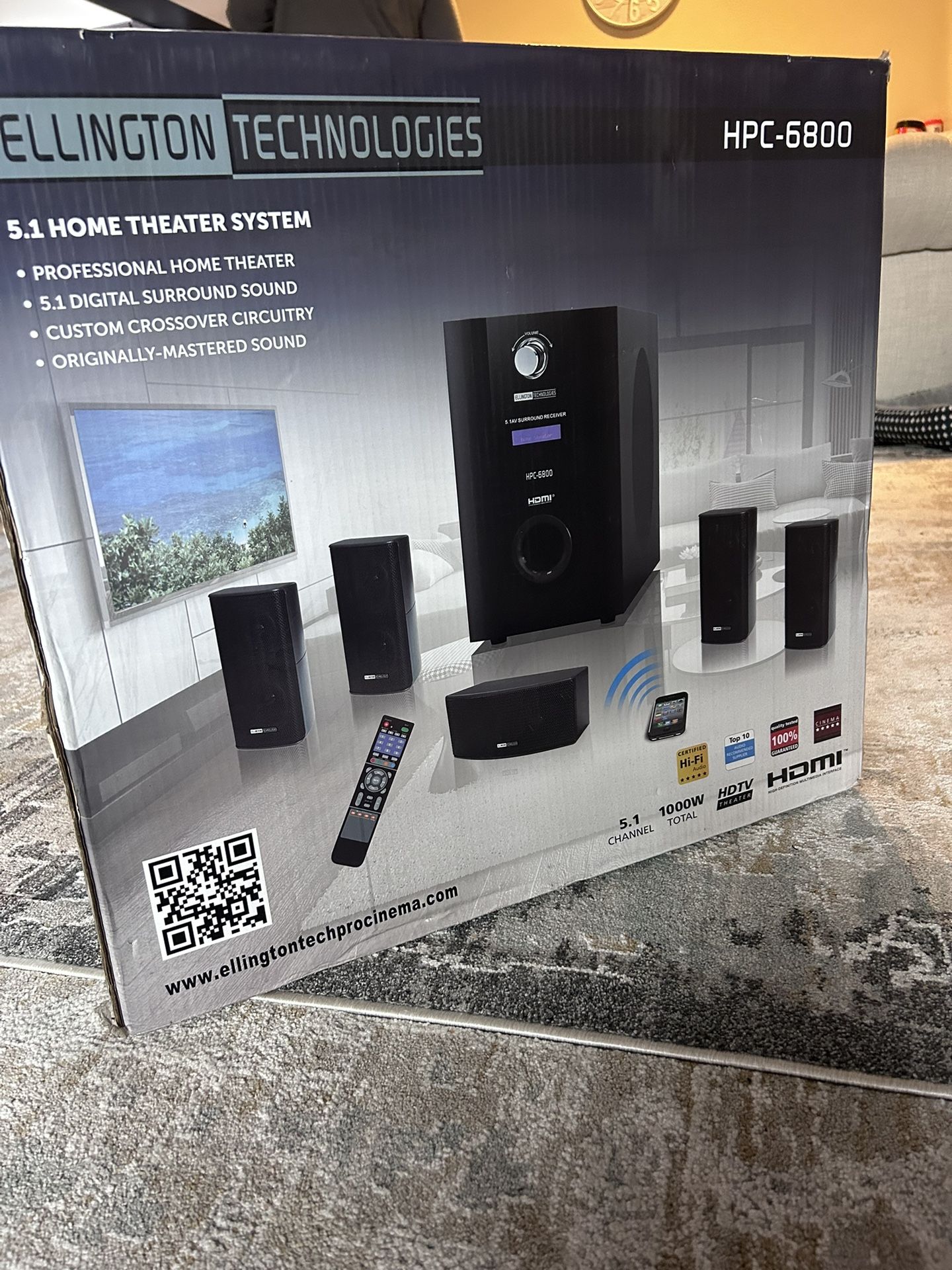 Speakers, Home theater system