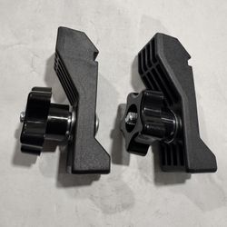 2pvc Bakflip MX4 front retainer hold-down clamps      A2)