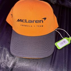 McLaren hat collab with Logitech