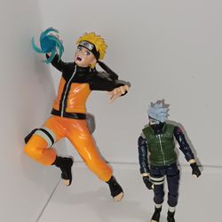 Naruto Shippuden Naruto Uzumaki Figures Lot Of 2