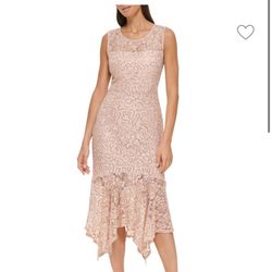 New With Tag Dress Size 8 Glitter Beige Mermaid 