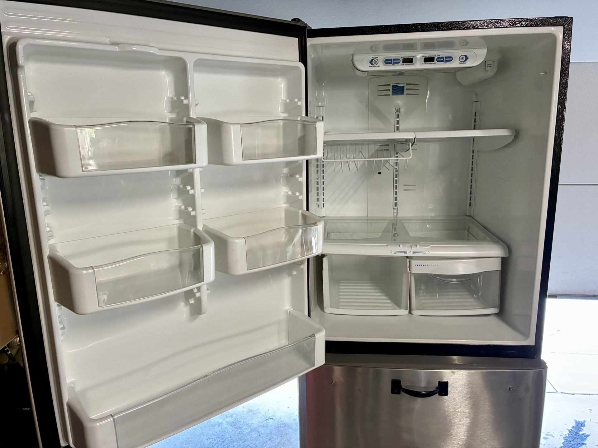 GE Profile Bottom Freezer Refrigerator - Works Great!