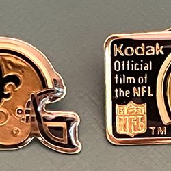 2-1989 New Orlean  Saints Pins 