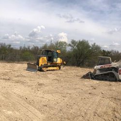 Bobcat Skid Steer Excavator Land Clearing Demolition Leveling Mulching Dozer For Sale