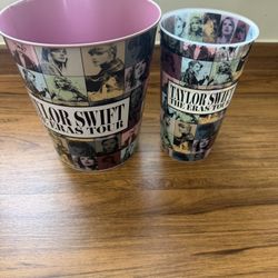 Taylor Swift Popcorn Bucket & Cup Set