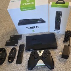 Nvidia Shield TV 1st Gen w/ Remote & Gamepad