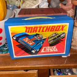 Vintage Matchbox Vinyl Carrying Case