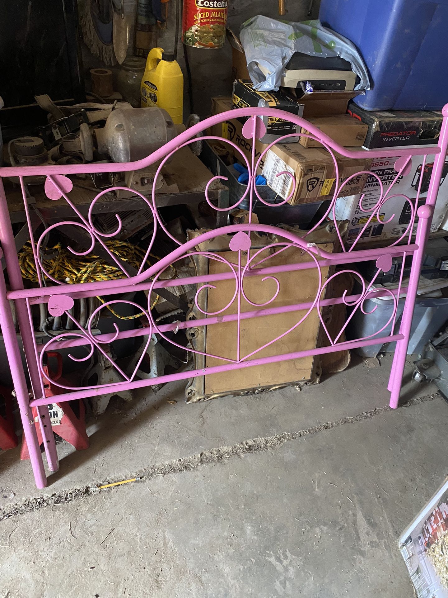 TWIN SIZE BED HEADBOARD AND LEG BOARD