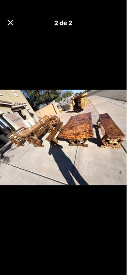 Muebles rústicos