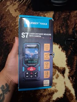 S7 laser distance measure with camera