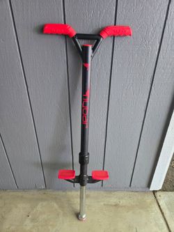 Flybar Velocity Pogo Stick Medium ages 9+ (Up to 160lbs) Red/Black