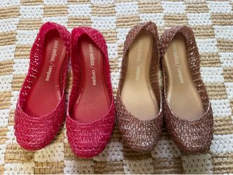 Mini Melissa Campana Zig Zag Flats Set