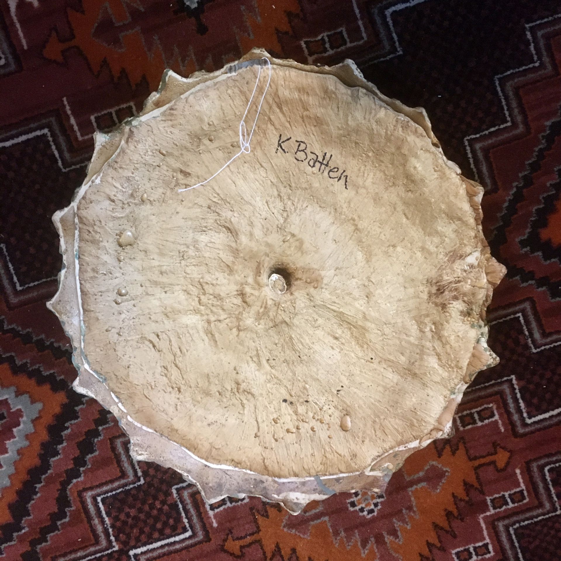 Large Aztec Calendar - 18¾" diameter wall decor