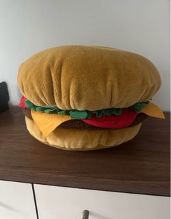 Huge Universal Studios Islands of Adventure Giant Hamburger Plush Pillow