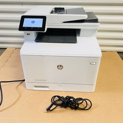 HP LaserJet Pro MFP M479fdn Duplex Color Laser Printer W1A79A Page Count 1110