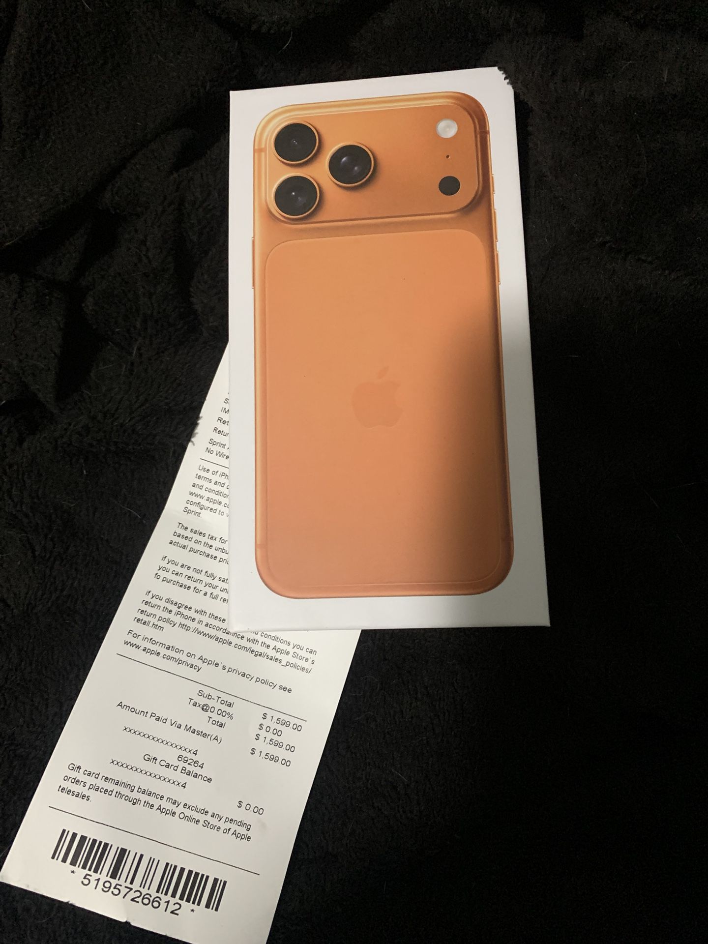 iPhone 17 Pro Max 1tb