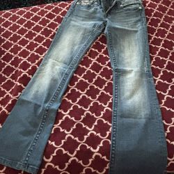 Miss Me Jeans Size 27,28 Like New 