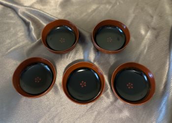 Japanese Wooden Small Bowls