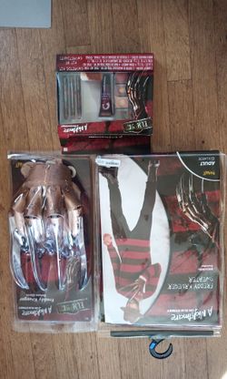 Freddie Krueger Nightmare on Elm Street XL Costume