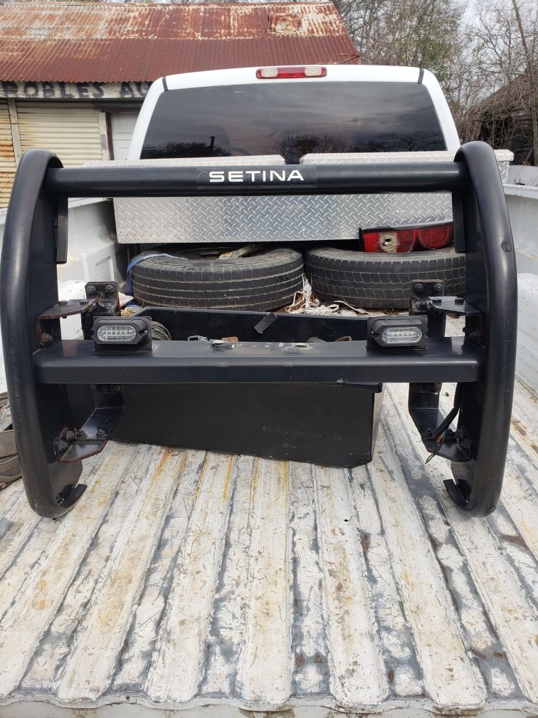 Ford Taurus Setina police push bumper with brackets