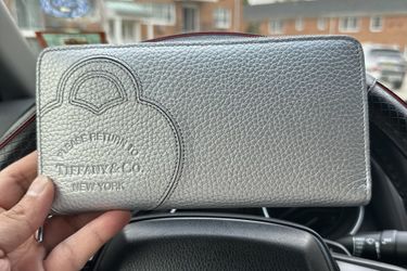 Tiffany & Co Clutch Wallet Silver