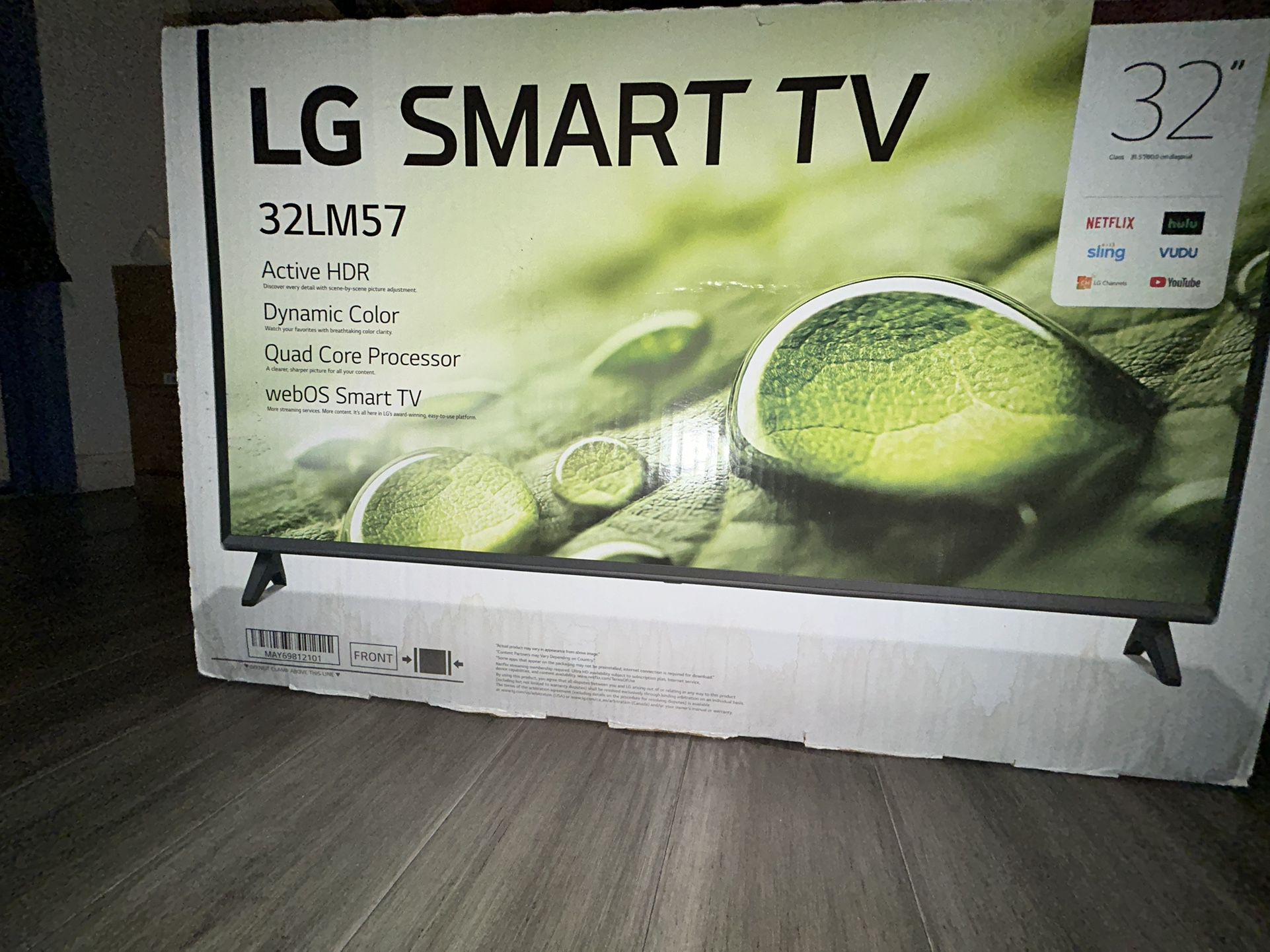 LG Smart TV 32” Inch 