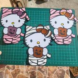 Hello Kitty Mummy Carstock Toppers 
