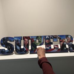 Marvel “Super” Sign