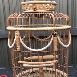 Bamboo Bird Cage
